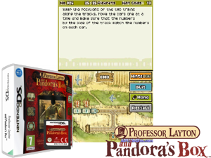 Professor Layton and Pandora's Box (Europe) Cover